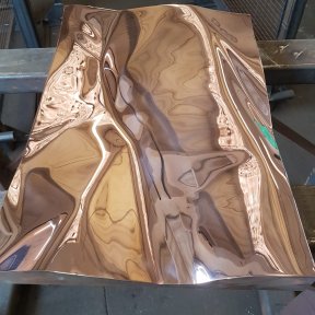 Art sculpture after