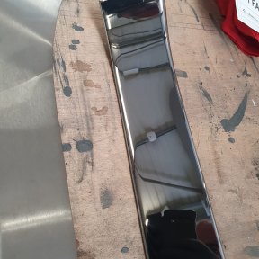 Rolls Royce car restoration alloy polished to a mirror finish